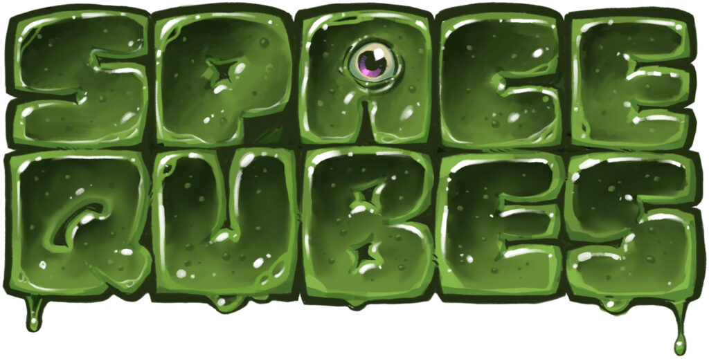 Schriftzug Space Qubes